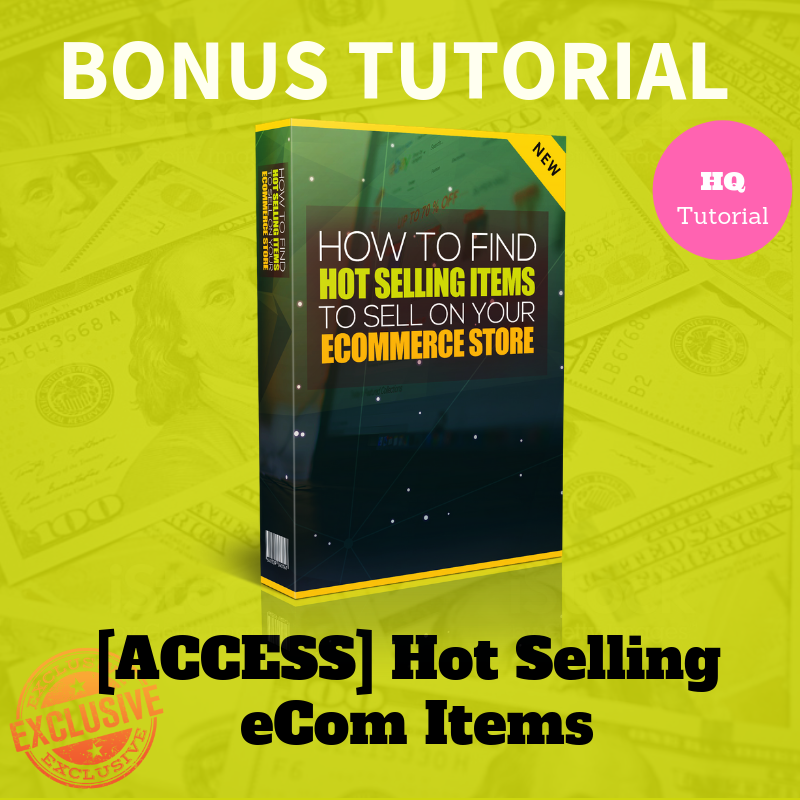 Hot Selling eCom Items